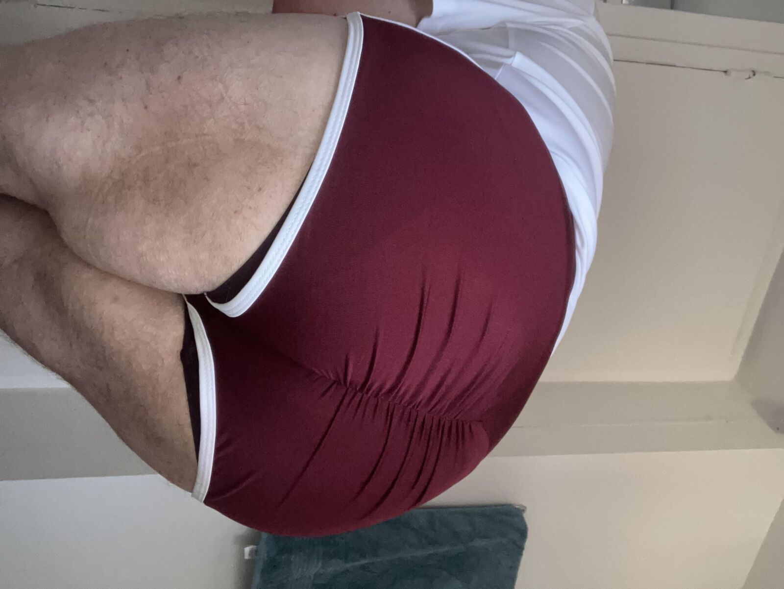 Pantalones cortos y bulto