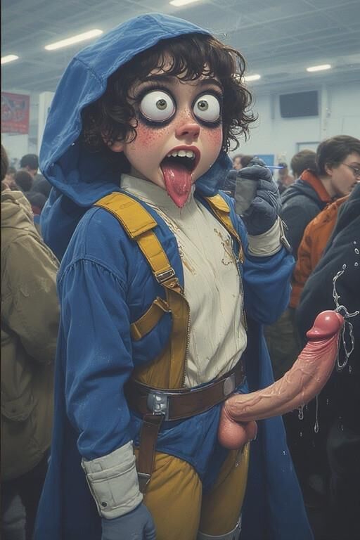 Futa Cosplay -Kongressmädchen