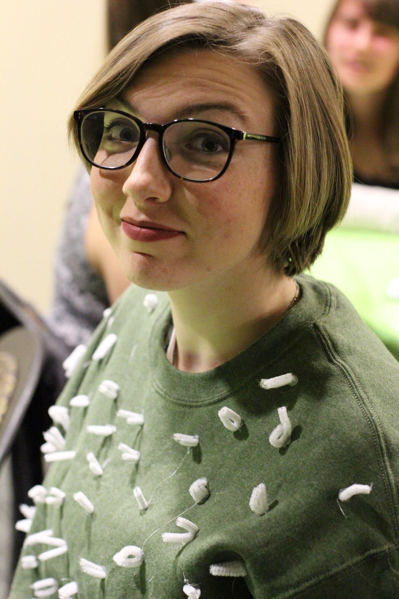 Nerdy College Sorority Girl para comentarios