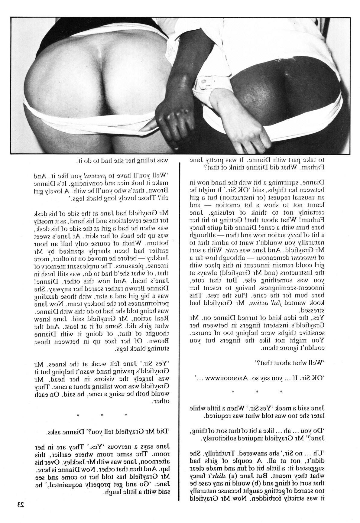 Retro Spanking Blushes Issue completo