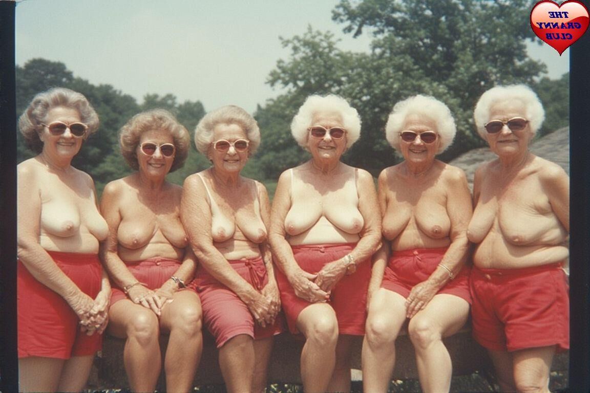 GRANNIES DAY OUT IN RED