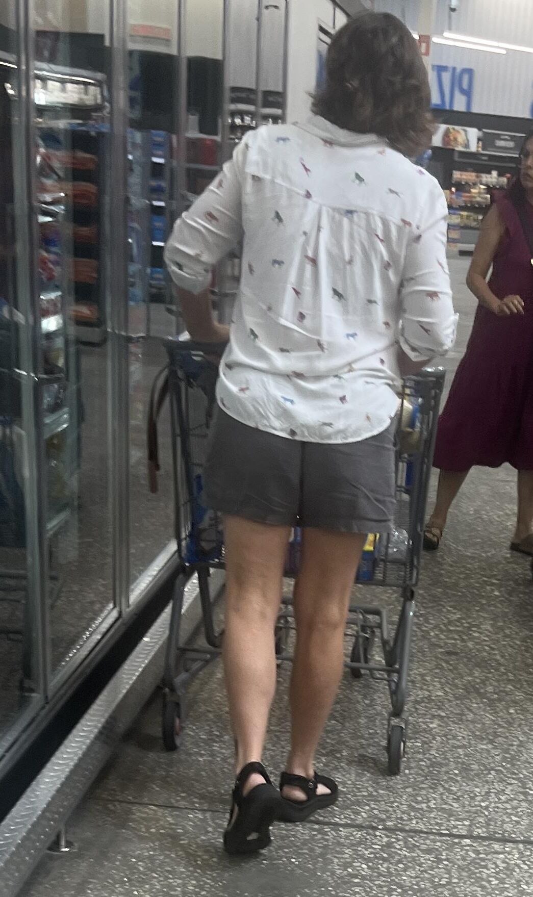 Comprando para baixo de fundo agradável