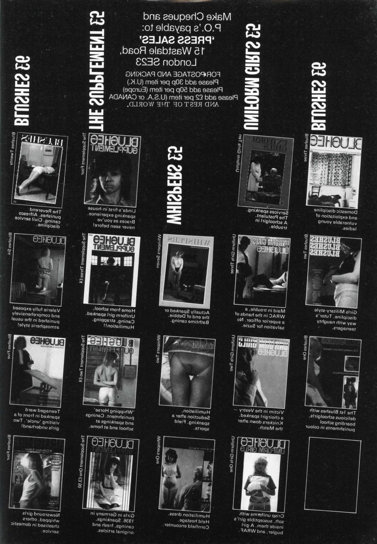 Retro Spanking Blushes Issue completo