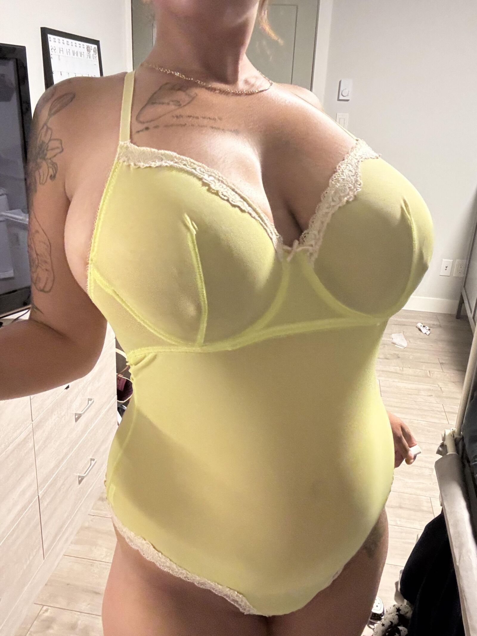 Grandes tetas caídas enormes areola aliado