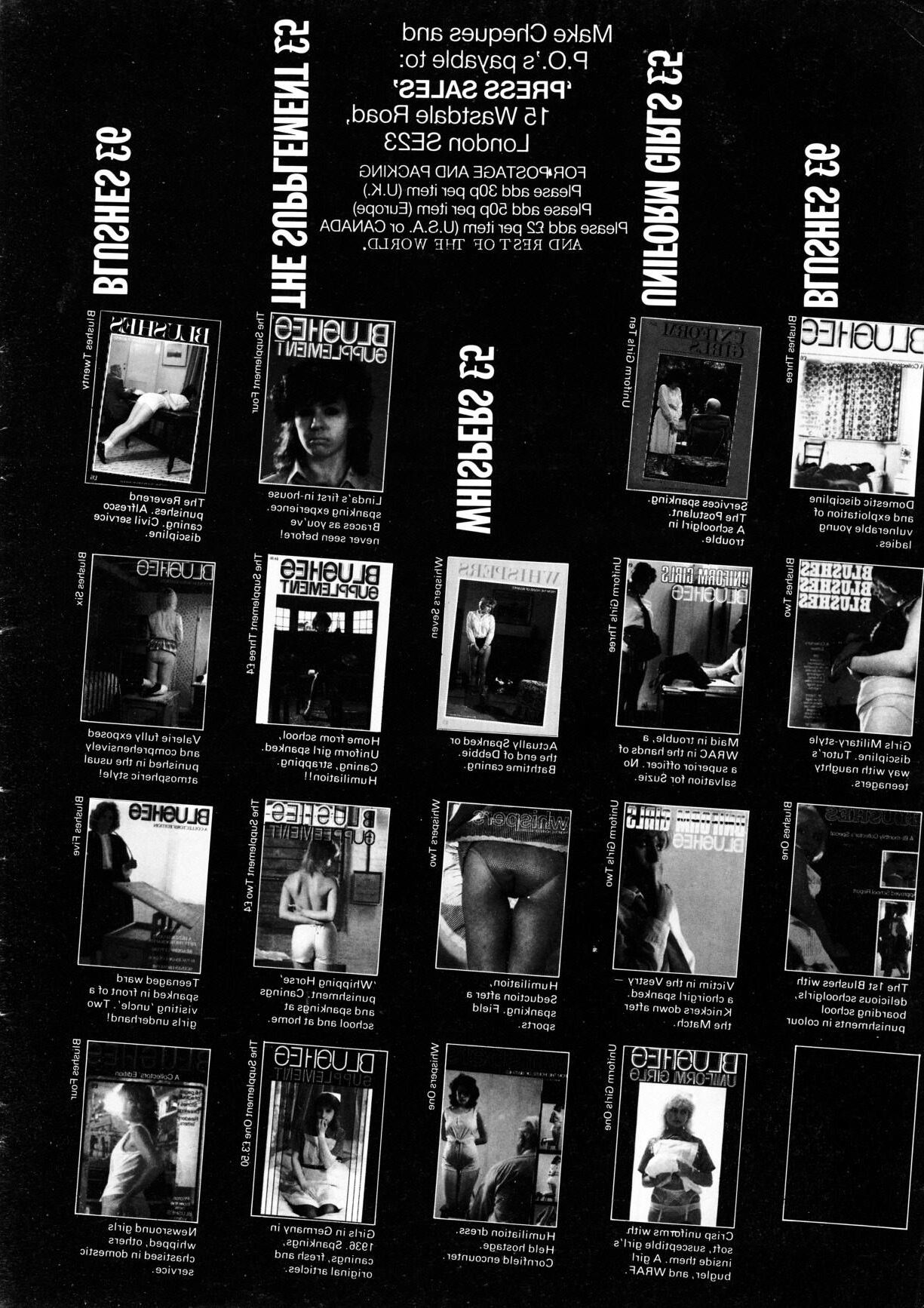 Retro Spanking Blushes Issue completo