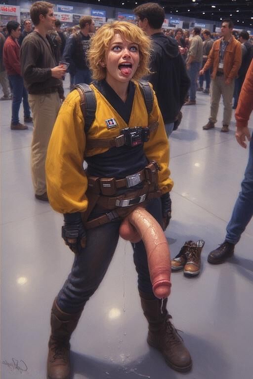 Futa Cosplay -Kongressmädchen