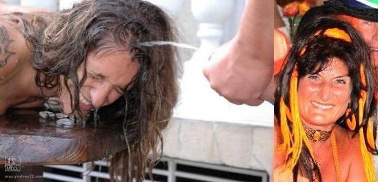 Putas de escravos finlandeses punidos