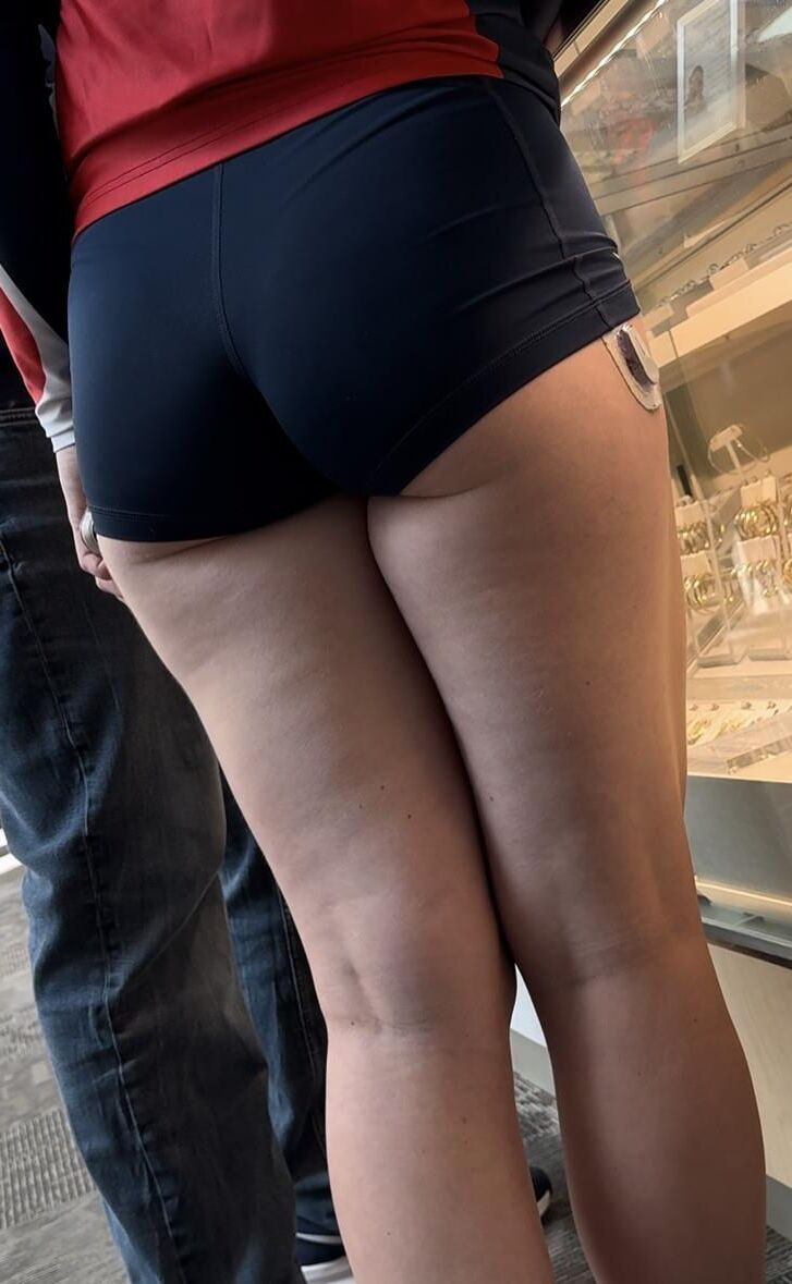 Shorts candid pawgs