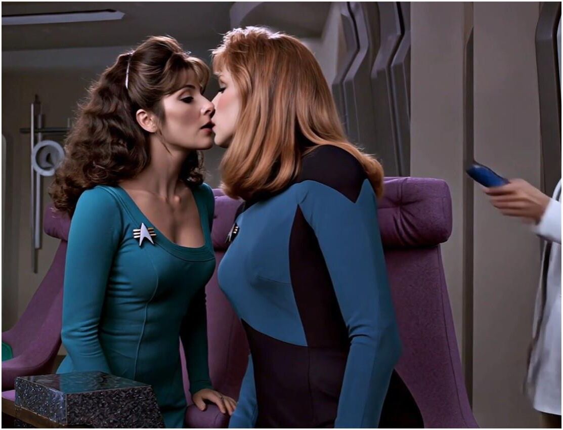 Celebridades, incluindo Star Trek