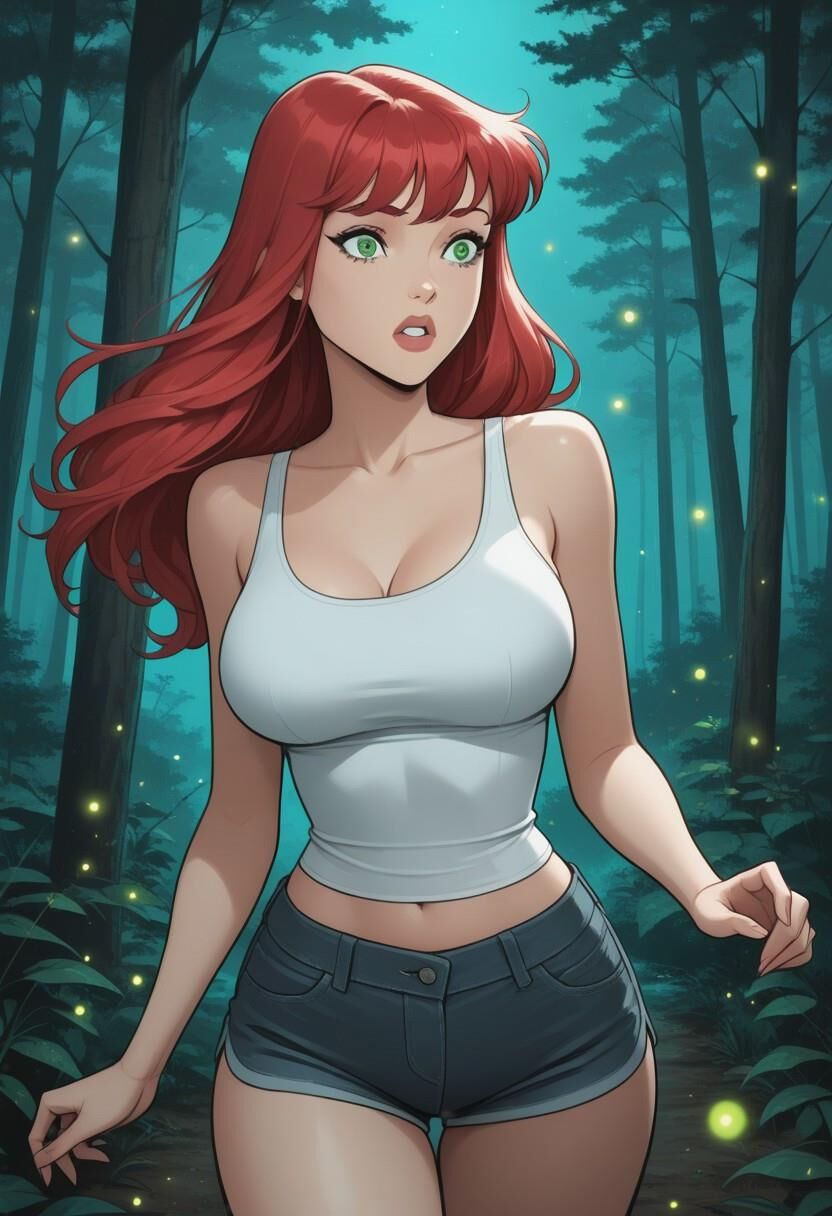 ¿En el bosque, solo?