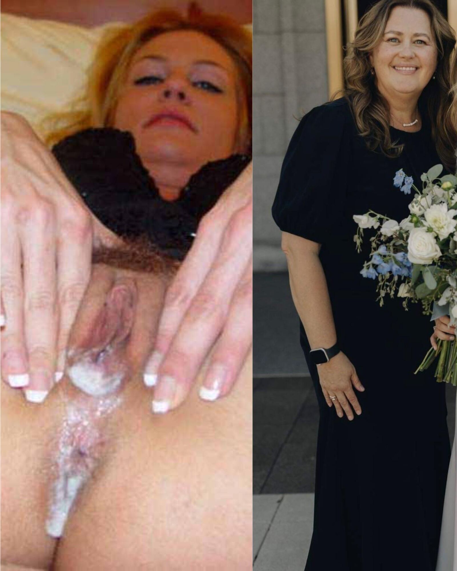 Antes y después de esposas y madres