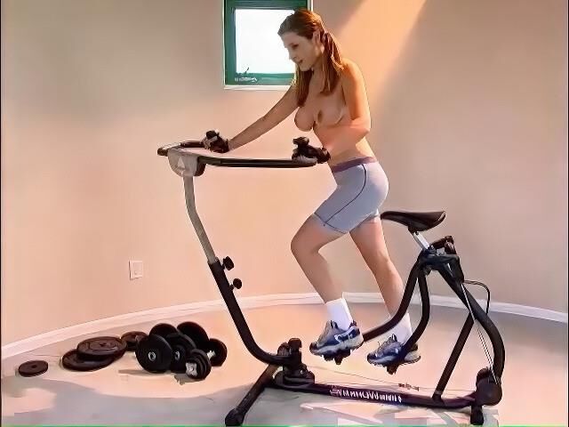 Erica Campbell Gym Vidcaps