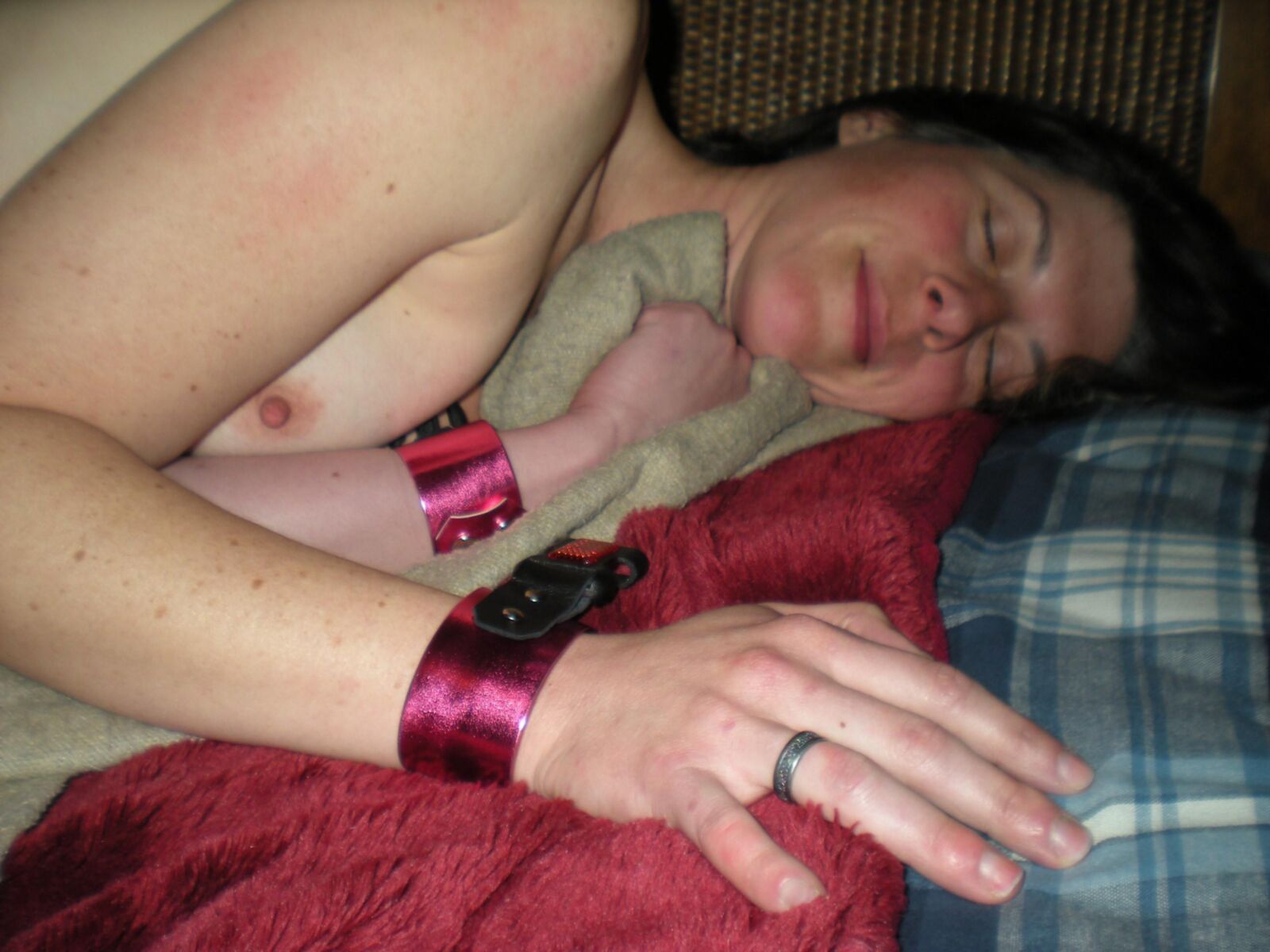 Hogtied
