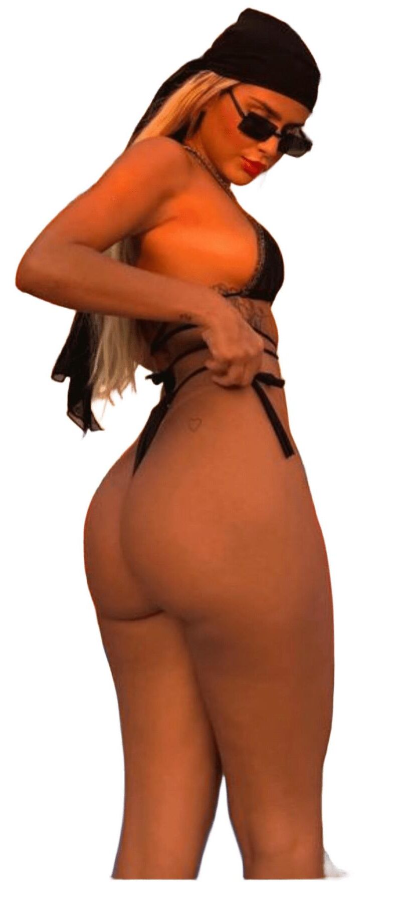 Adesivos de bunda grande e fofa e fofos