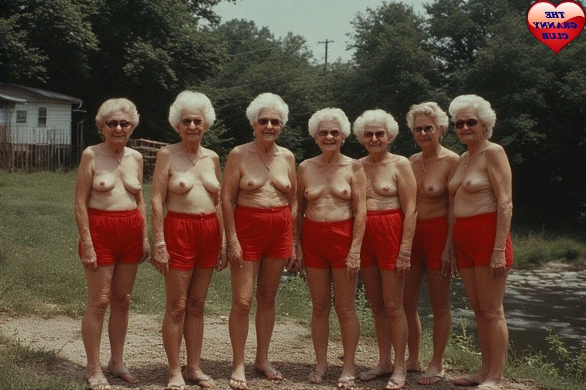 GRANNIES DAY OUT IN RED