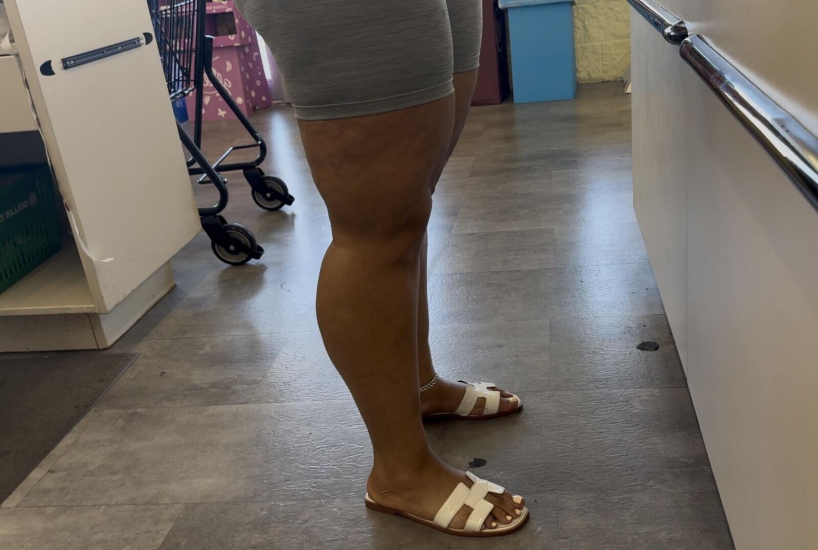 Shorts candid pawgs
