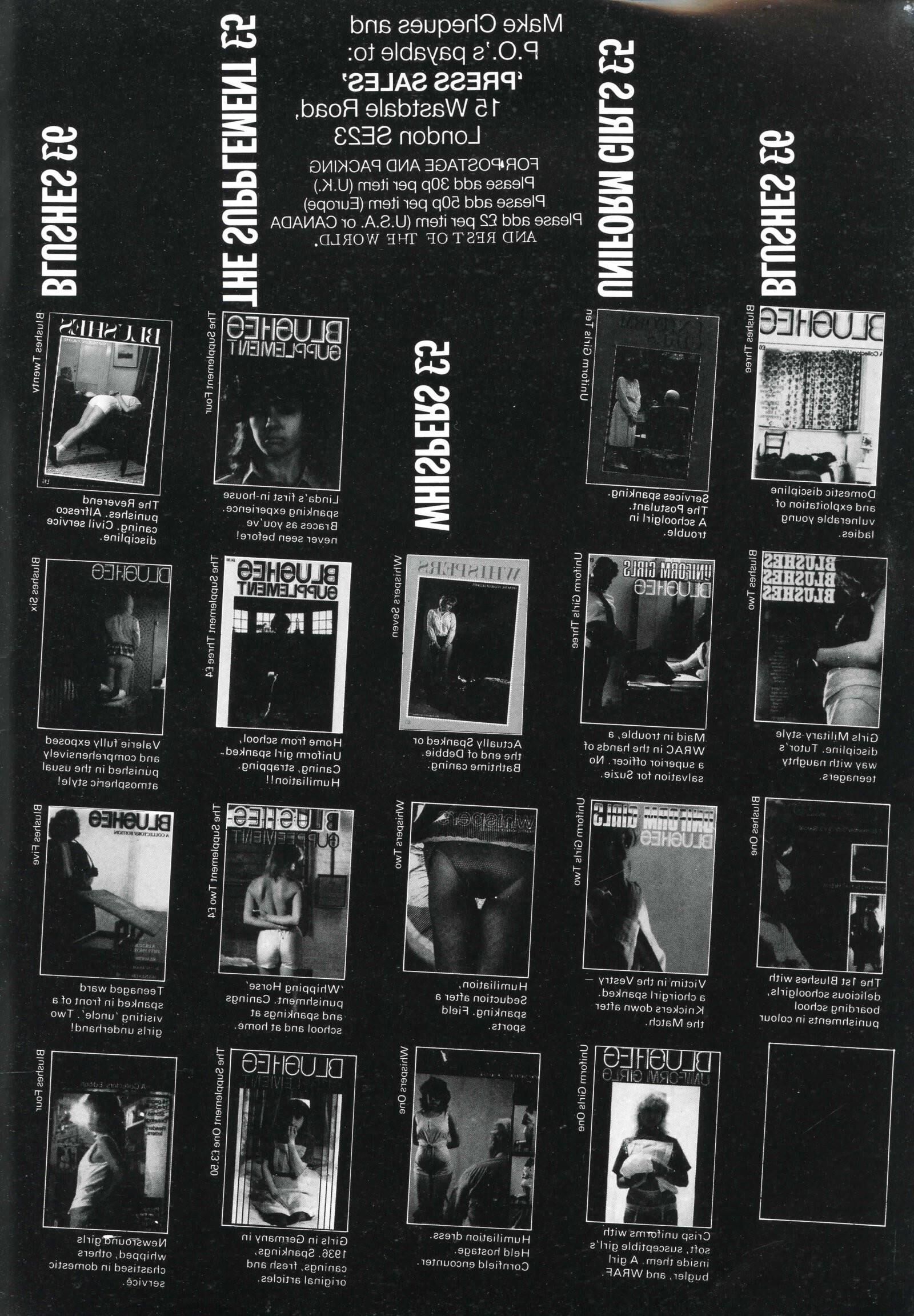 Retro Spanking Blushes Issue completo