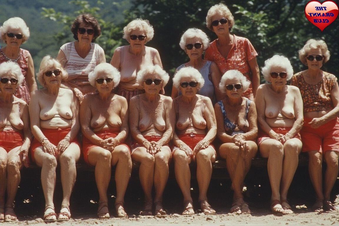 GRANNIES DAY OUT IN RED