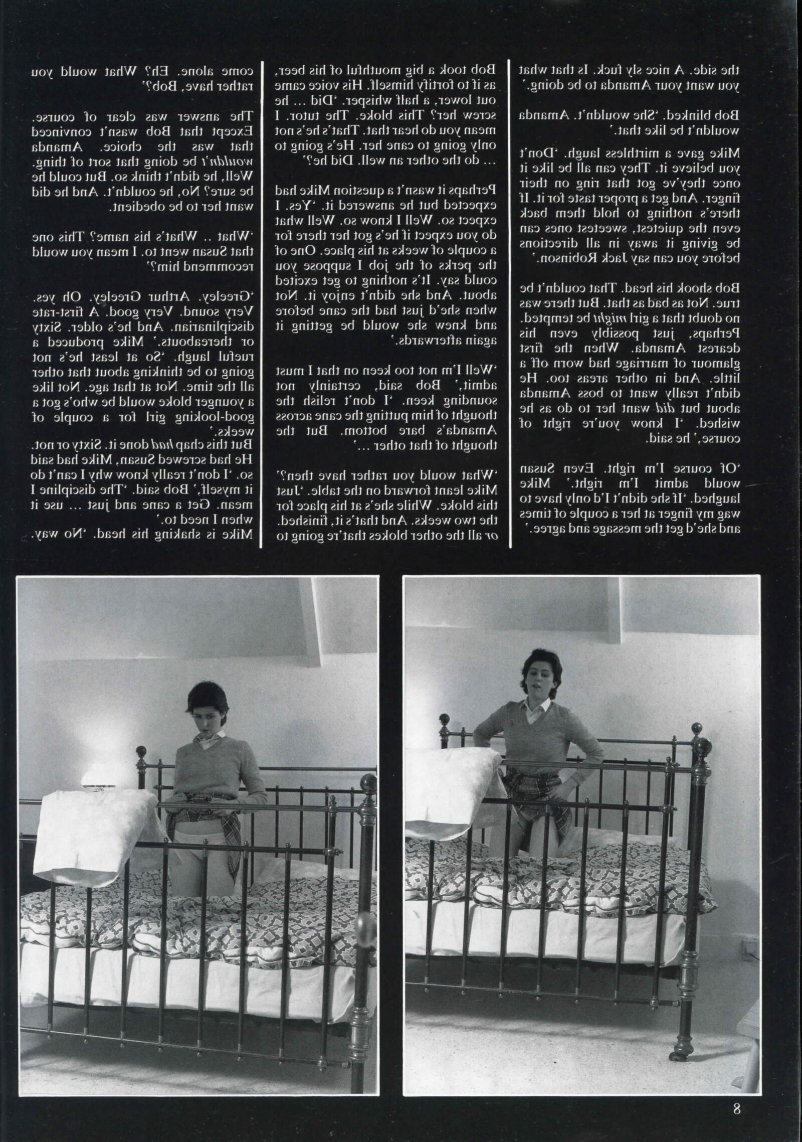 Retro Spanking Blushes Issue completo