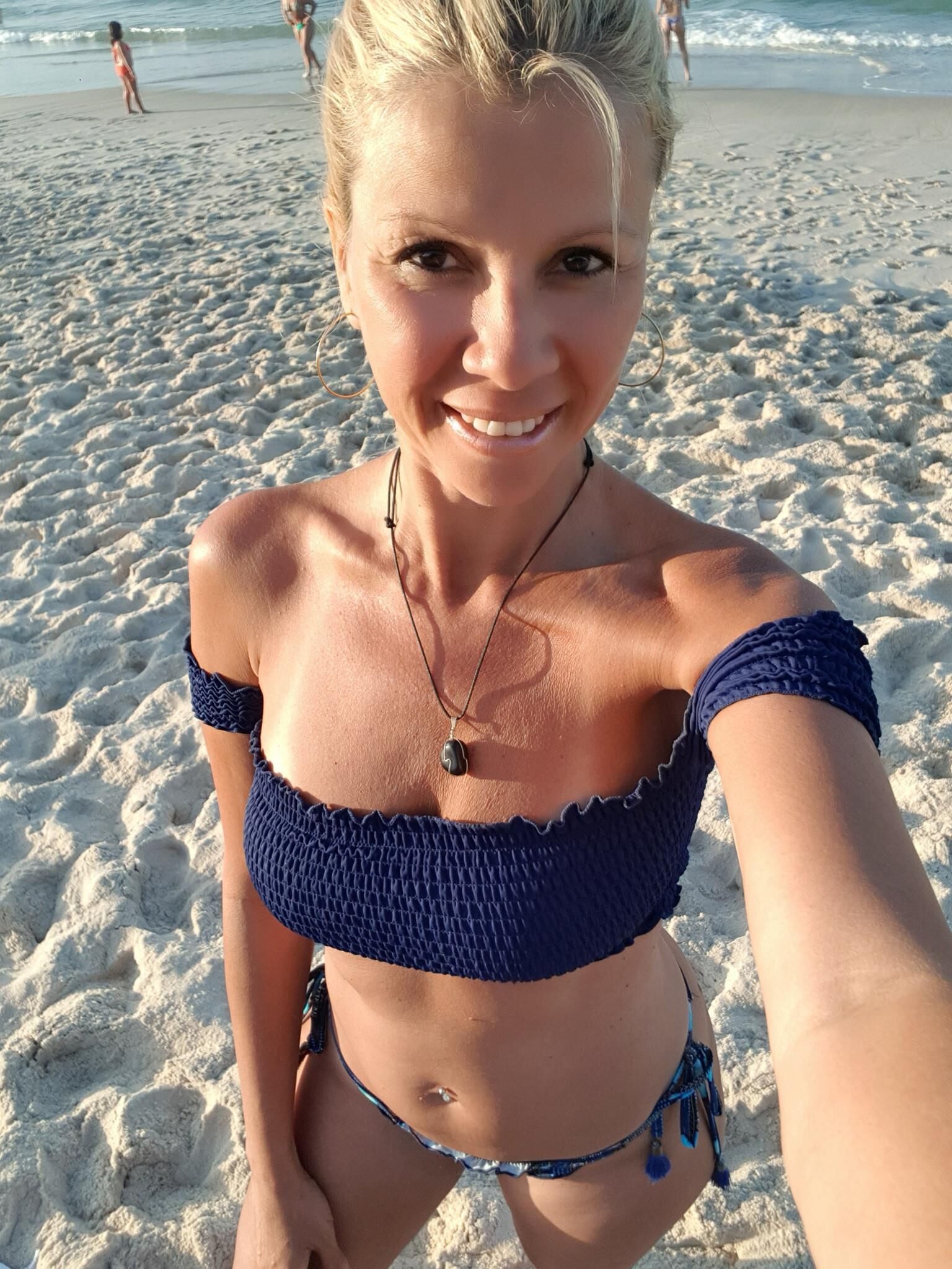 Ruça Pagano heißer reifer Blondine