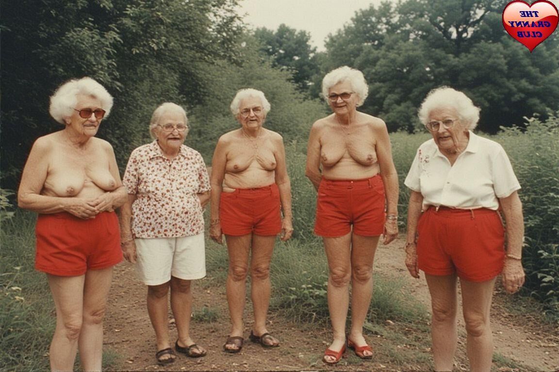 GRANNIES DAY OUT IN RED