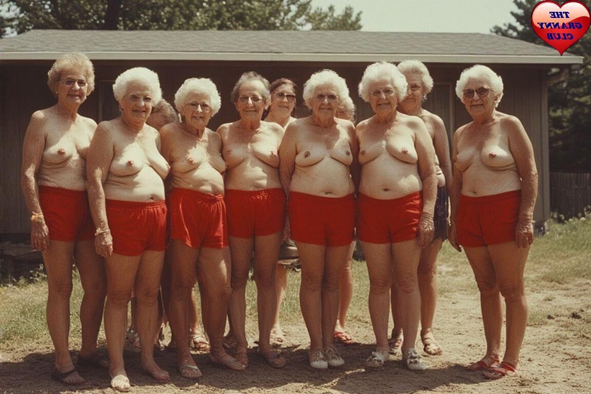 GRANNIES DAY OUT IN RED