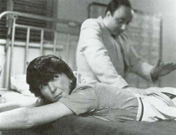 Retro Spanking Blushes Picture Set Nurse Two Men Bnw