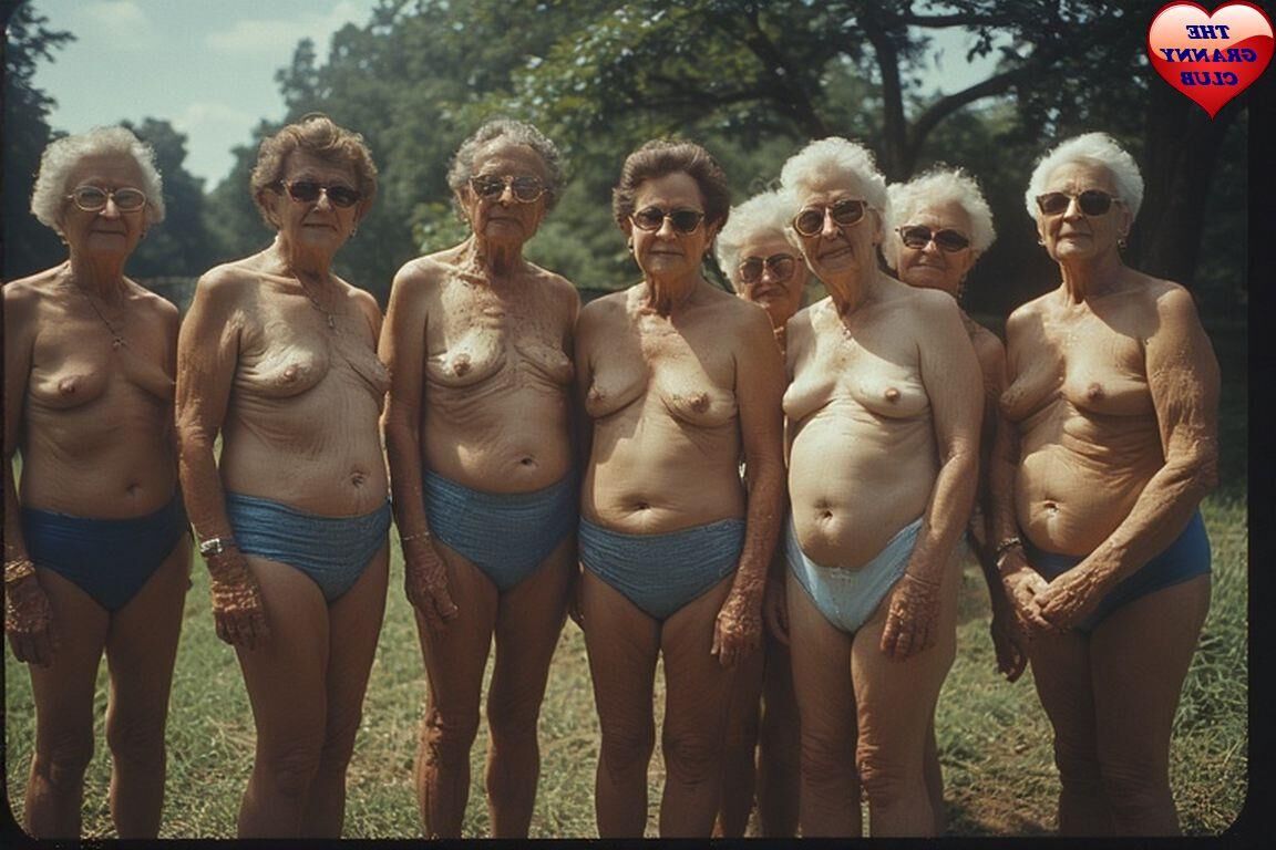GRANNIES DAY OUT IN BLUE