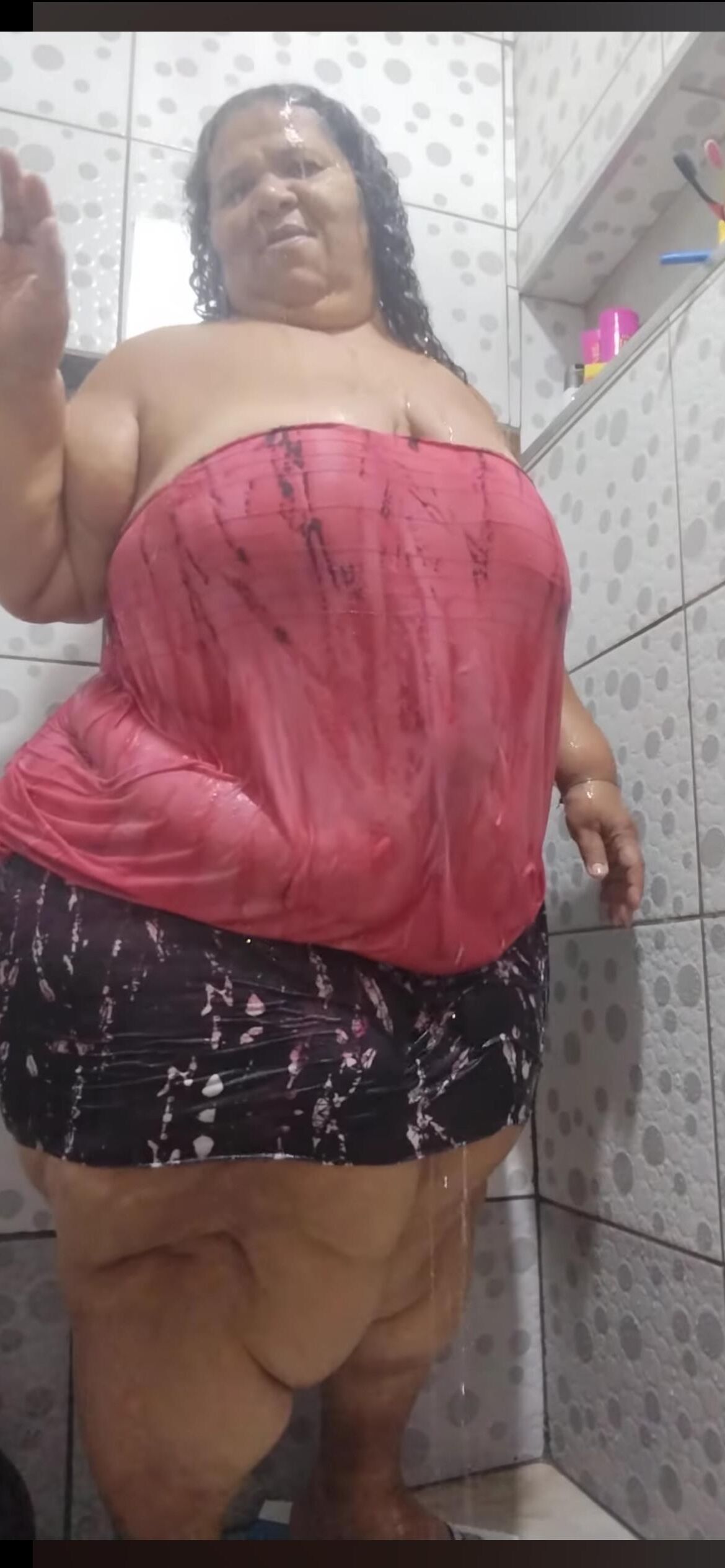 Deliciosa Celulite de Celulite de Meio Bronzeada