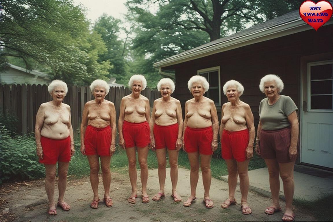 GRANNIES DAY OUT IN RED