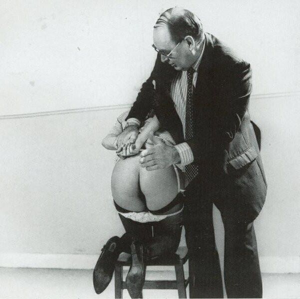 Retro Spanking Blushes Picture Set Nurse Naughty
