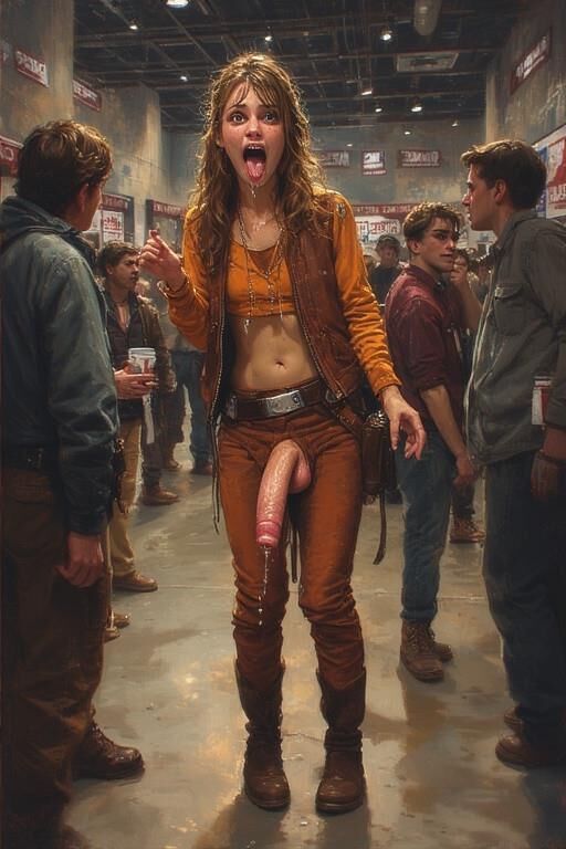 Futa Cosplay -Kongressmädchen