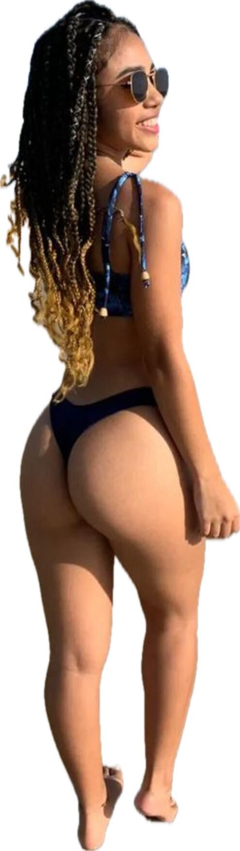 Adesivos de bunda grande e fofa e fofos