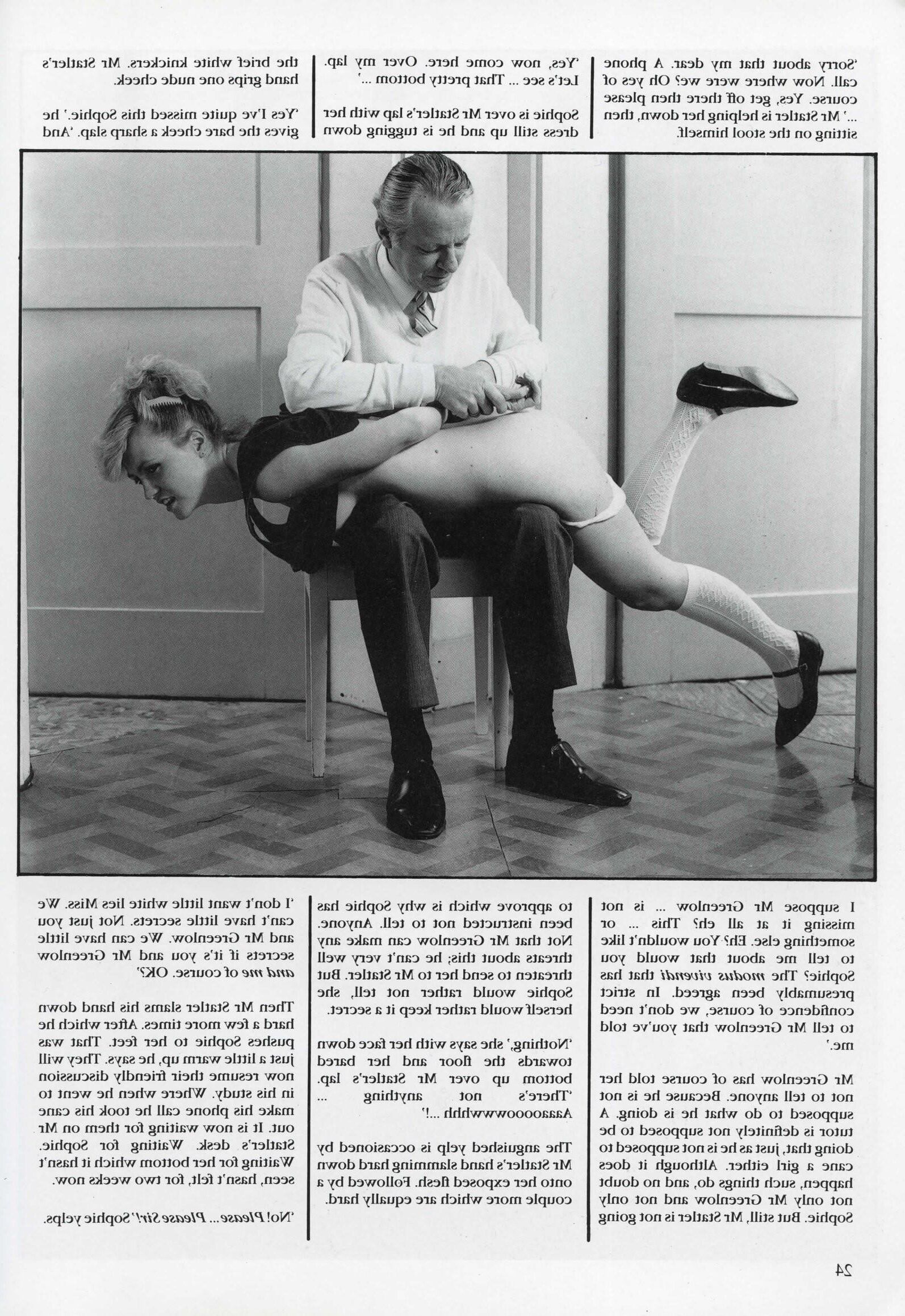 Retro Spanking Blushes Issue completo