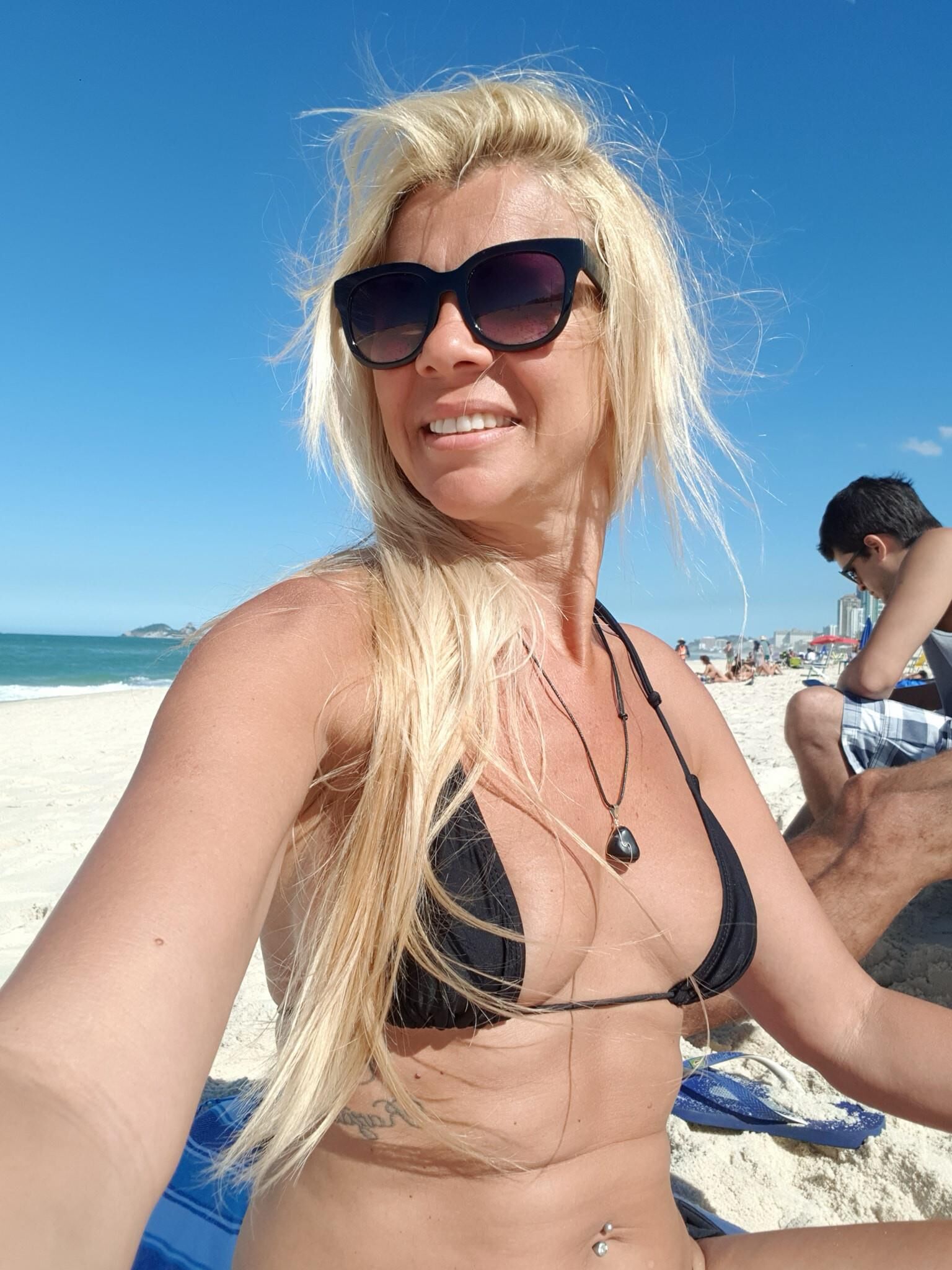 Ruça Pagano heißer reifer Blondine