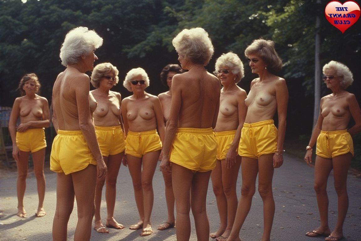 GRANNIES DAY OUT IN YELLOW