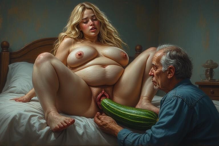 Exploring a Chubby Slut's Vagina 