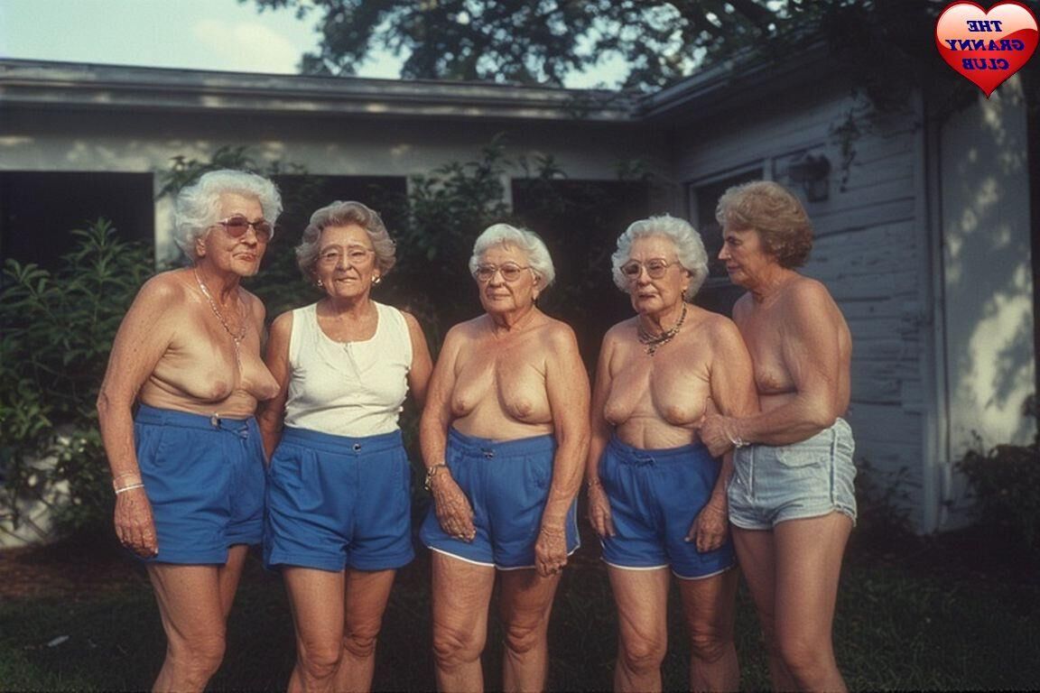 GRANNIES DAY OUT IN BLUE