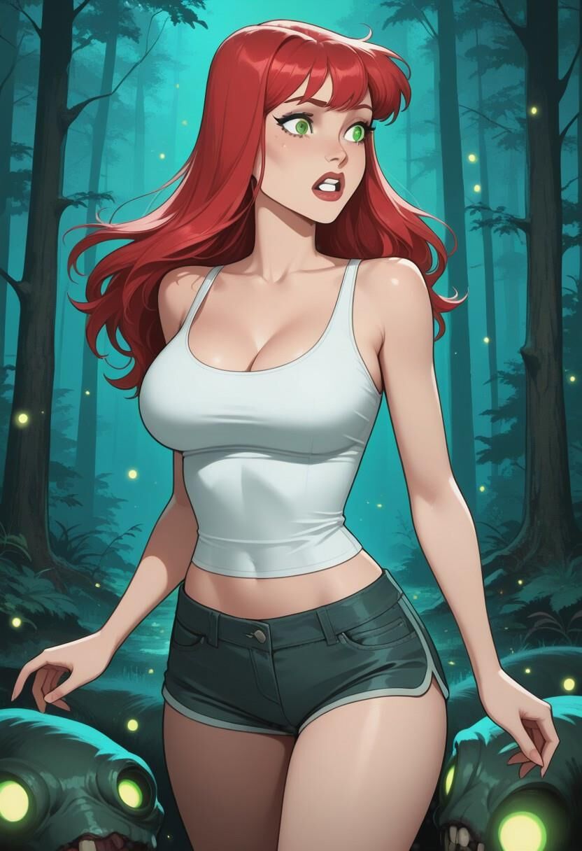 ¿En el bosque, solo?