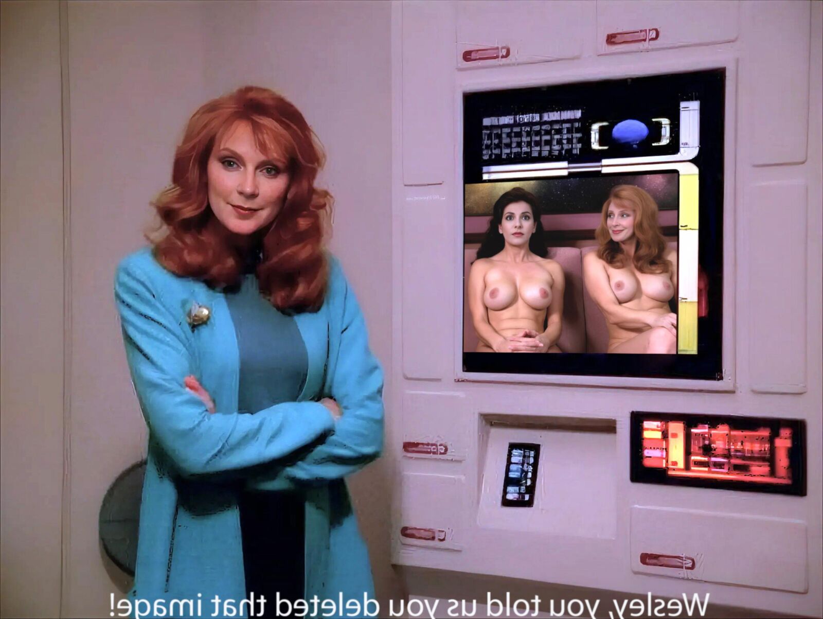 Celebridades, incluindo Star Trek