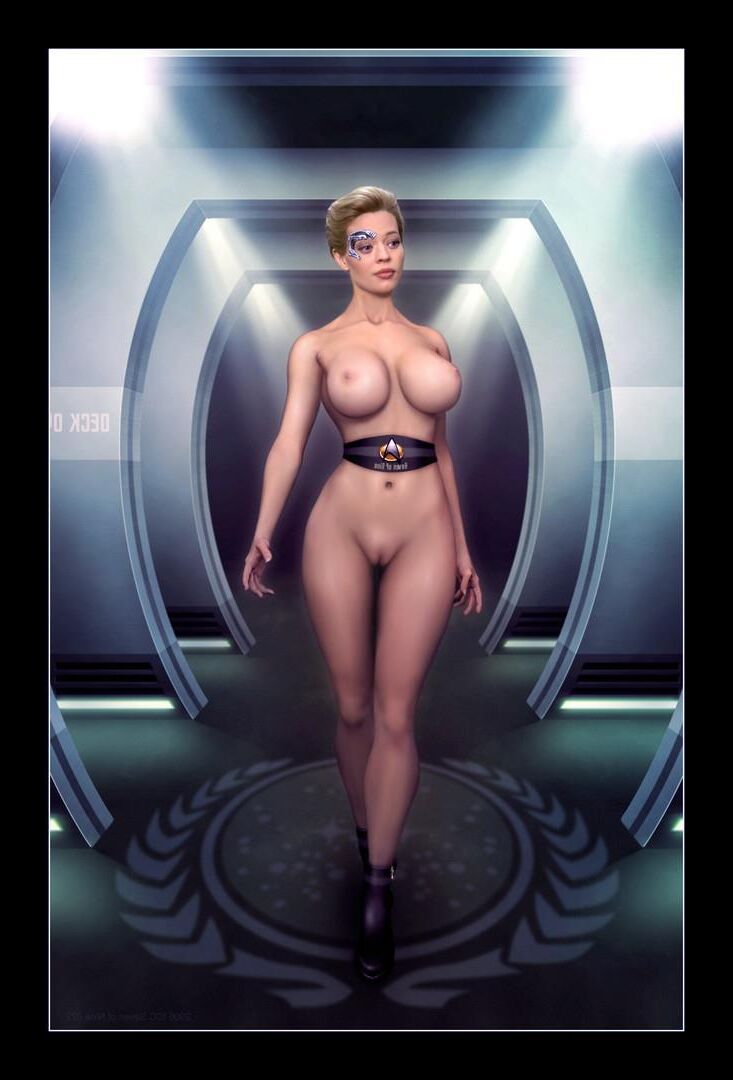 Star Trek из семи из девяти редакций Jeri Ryan Remaster