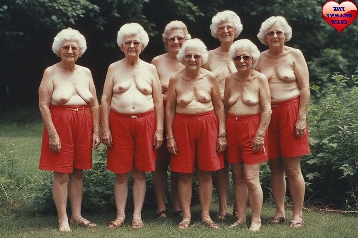 GRANNIES DAY OUT IN RED