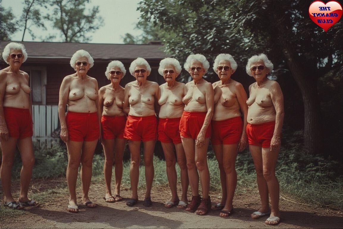 GRANNIES DAY OUT IN RED