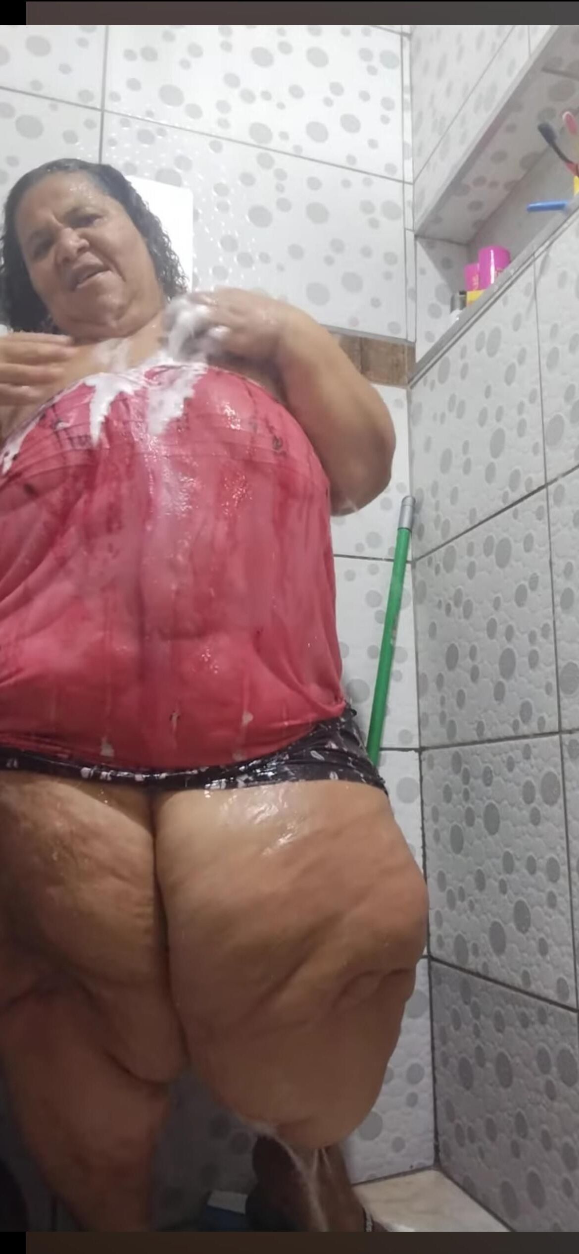 Deliciosa Celulite de Celulite de Meio Bronzeada
