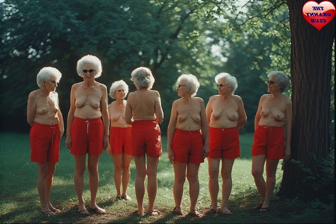 GRANNIES DAY OUT IN RED