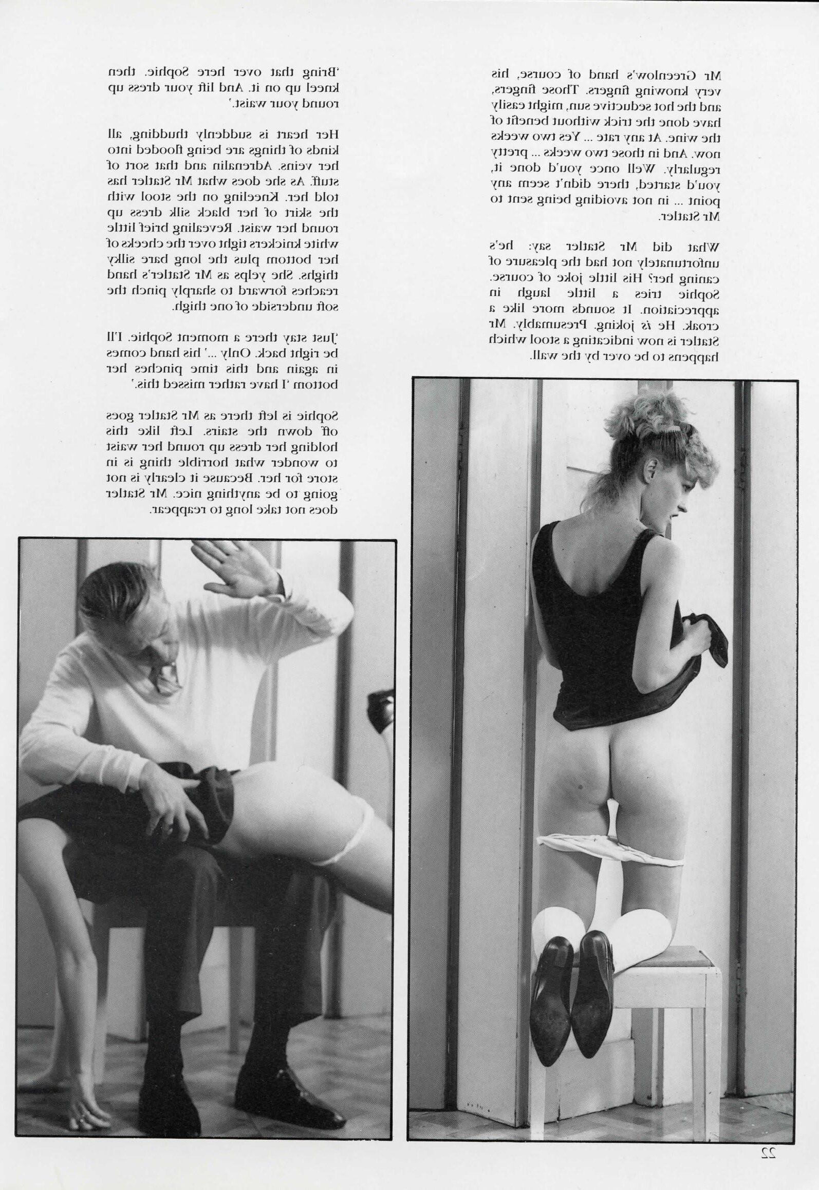 Retro Spanking Blushes Issue completo