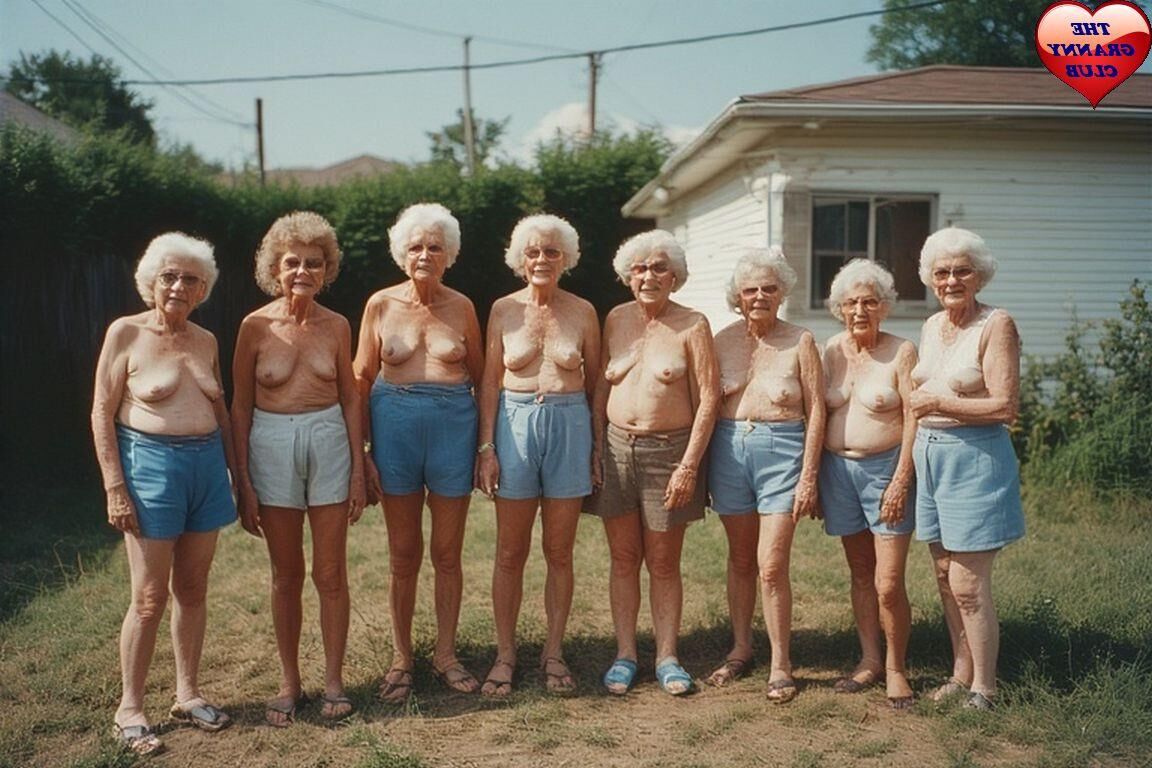 GRANNIES DAY OUT IN BLUE