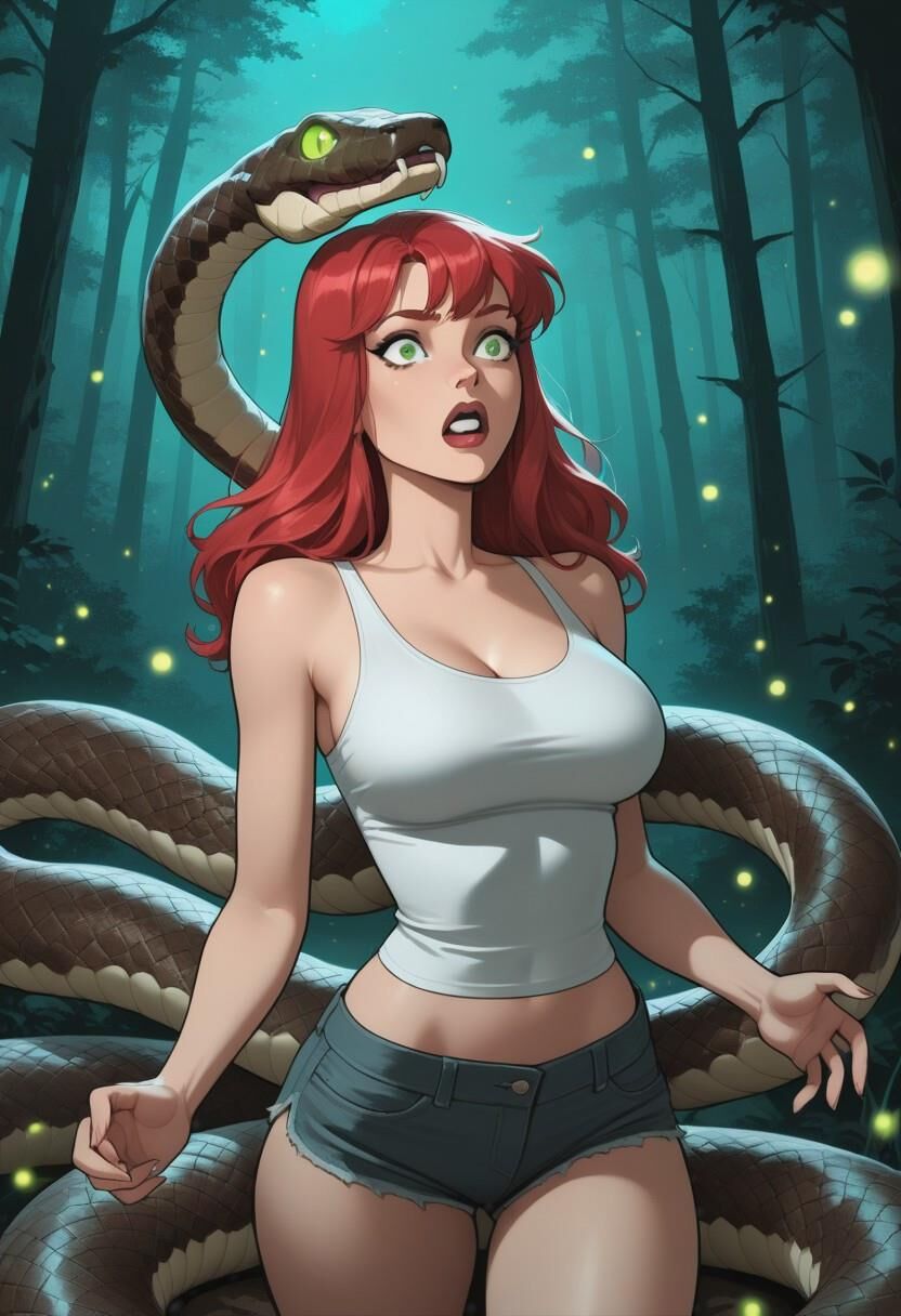 ¿En el bosque, solo?