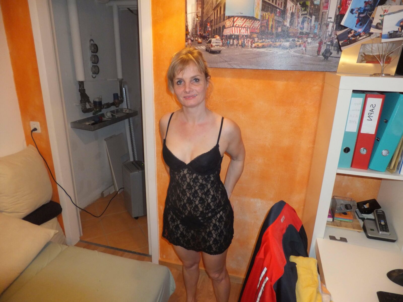 Blonde reife Chloe