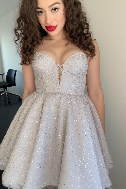 Mujeres con lindos vestidos